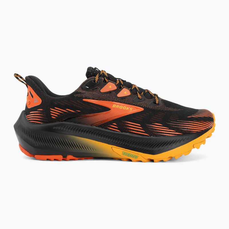 Buty do biegania męskie Brooks Ghost Trail black/red/orange 2