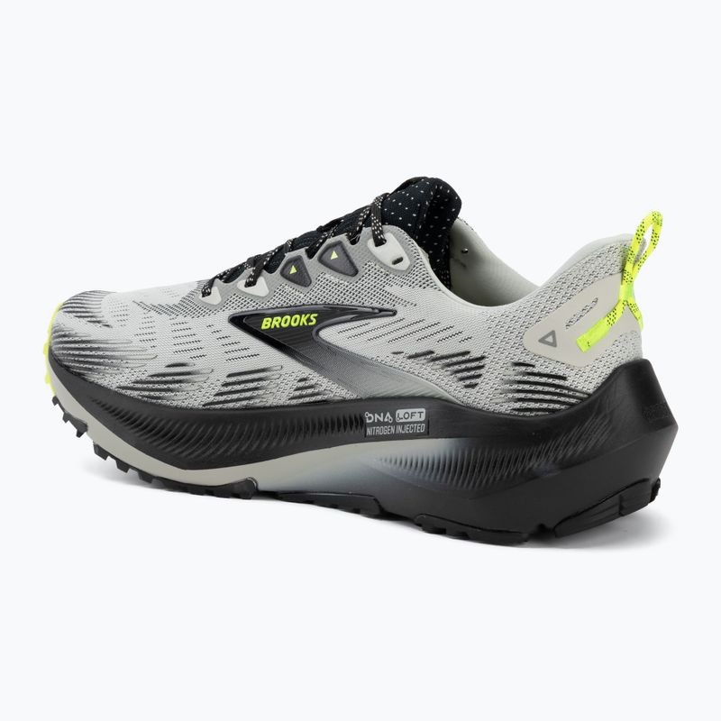 Buty do biegania męskie Brooks Ghost Trail grey/black/nightlife 3