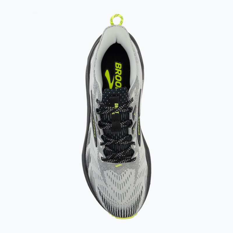 Buty do biegania męskie Brooks Ghost Trail grey/black/nightlife 5