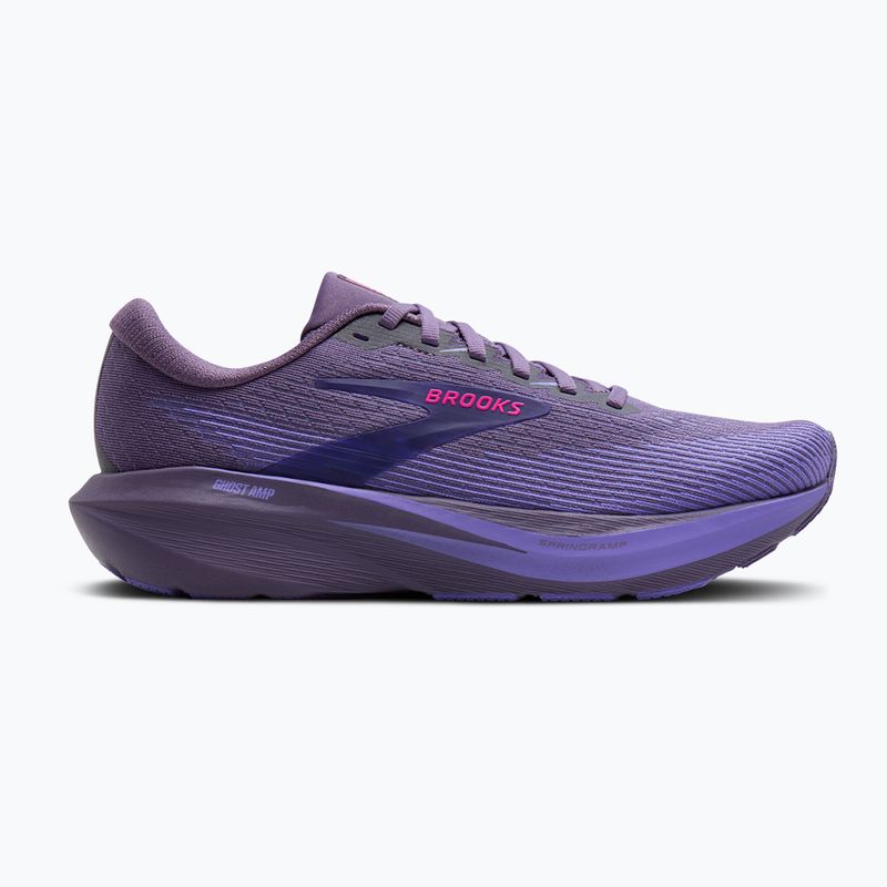 Buty do biegania damskie Brooks Ghost Amp purple/purple/fuchsia 9