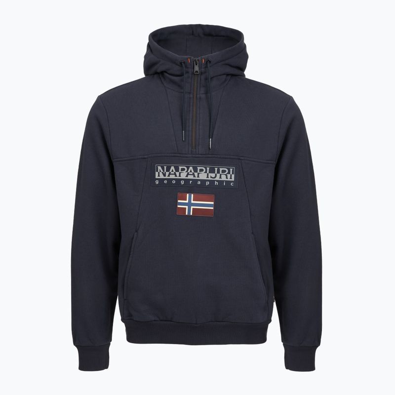 Bluza męska Napapijri Burgee Half Zip Hooded 2.0 blu marine