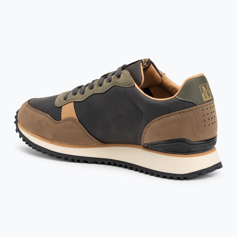 Buty męskie Napapijri Cosmos brown ebony 3