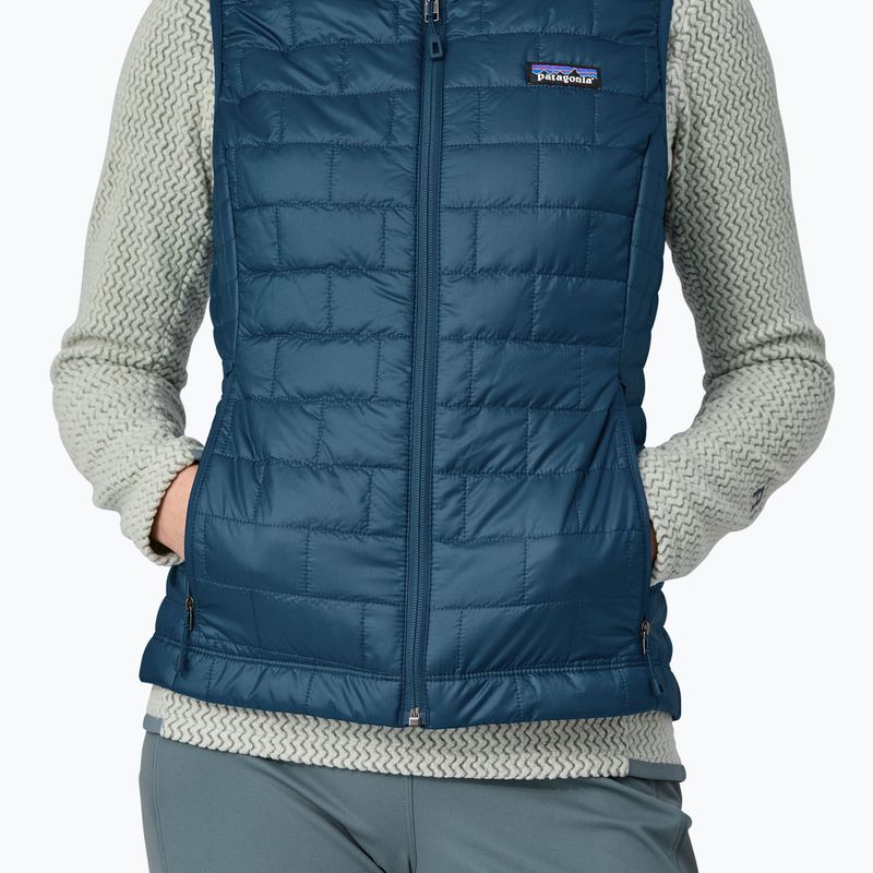 Bezrękawnik damski Patagonia Nano Puff lagom blue 4