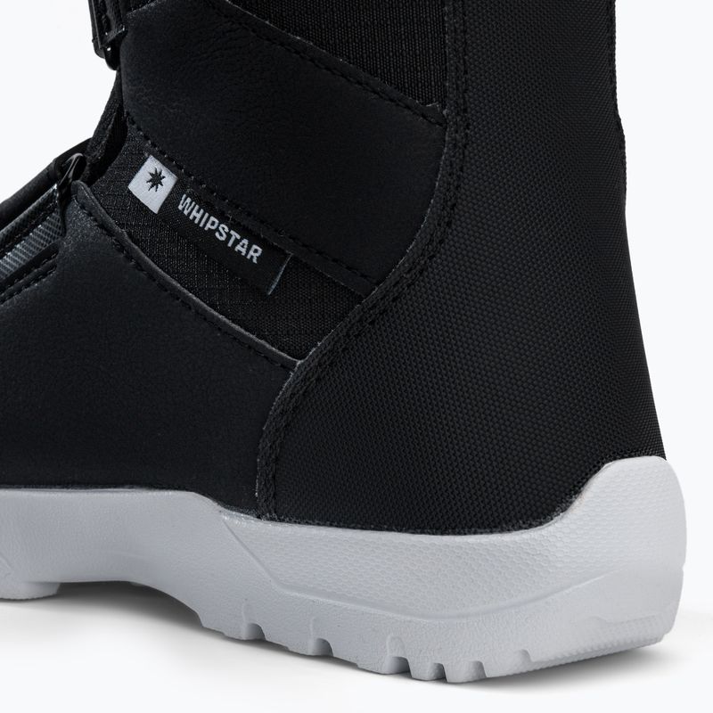 Buty snowboardowe dziecięce Salomon Whipstar Jr black/black/white 8
