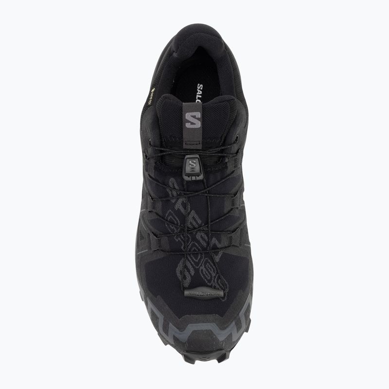 Buty do biegania damskie Salomon Speedcross 6 GTX black/black/phan 5