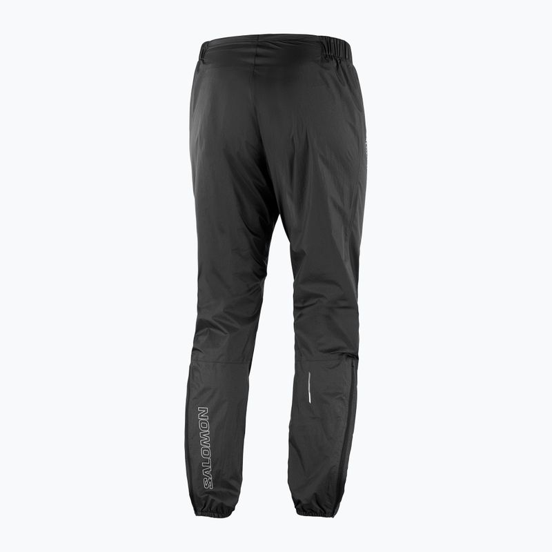 Spodnie do biegania Salomon Bonatti Waterproof deep black 8