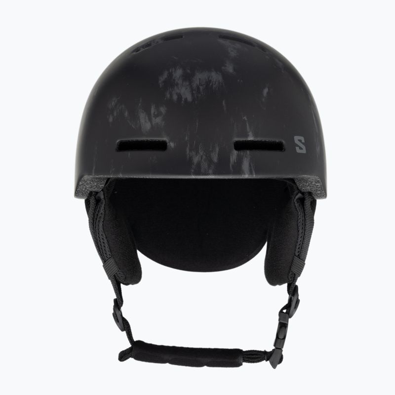 Kask narciarski dziecięcy Salomon Player Combo + Gogle XV Jr black tie&dye/black silver 2