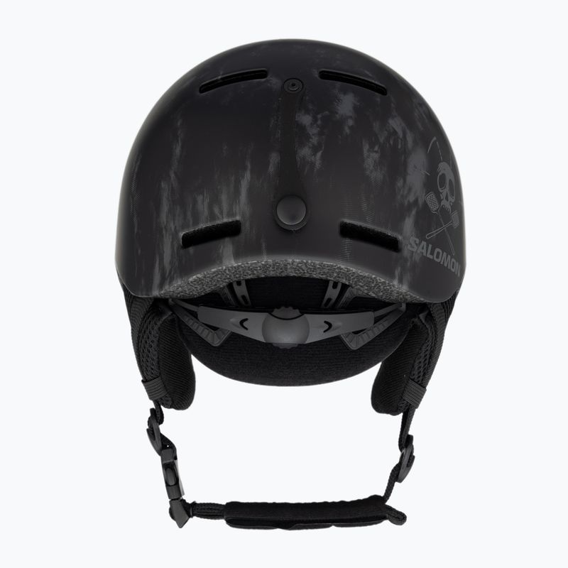 Kask narciarski dziecięcy Salomon Player Combo + Gogle XV Jr black tie&dye/black silver 3
