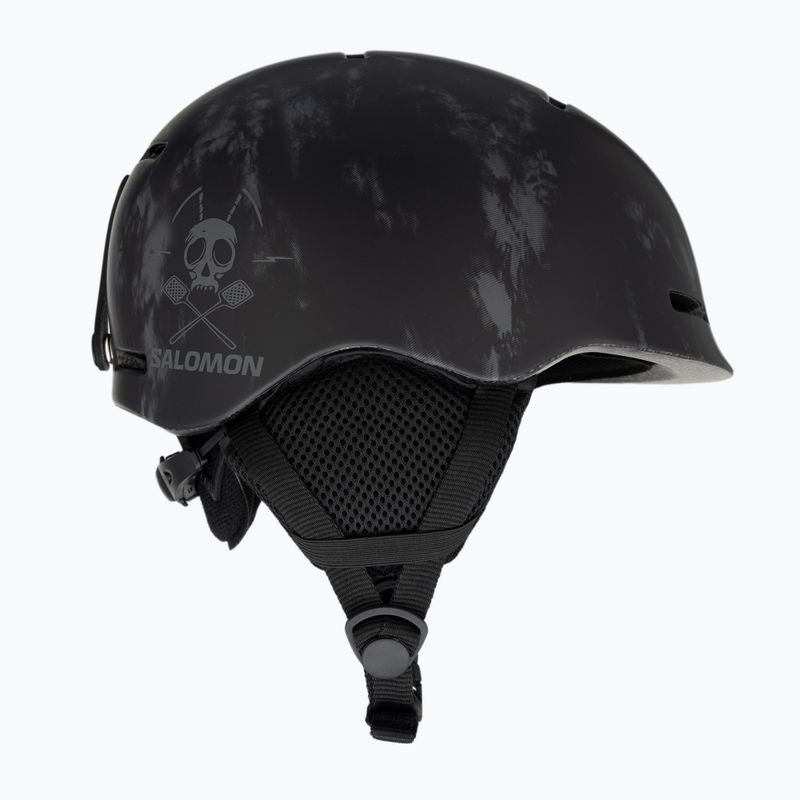 Kask narciarski dziecięcy Salomon Player Combo + Gogle XV Jr black tie&dye/black silver 4