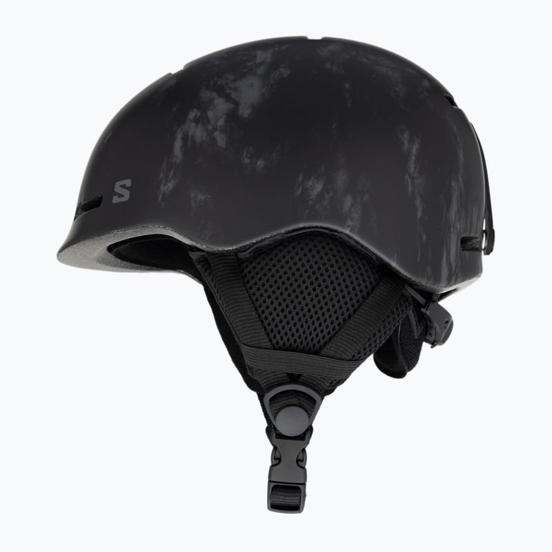 Kask narciarski dziecięcy Salomon Player Combo + Gogle XV Jr black tie&dye/black silver 5