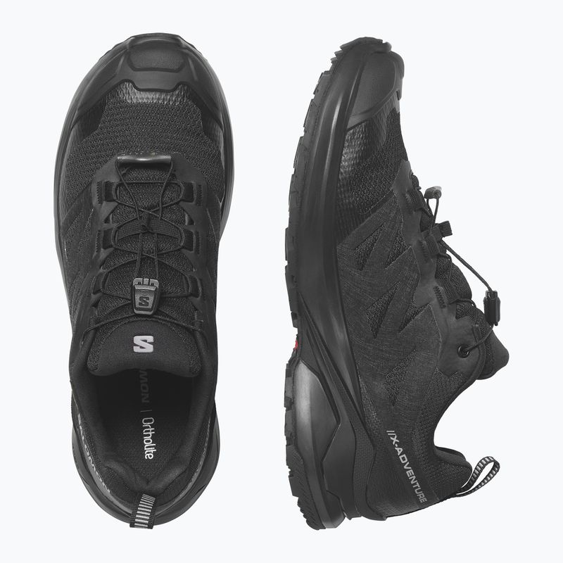 Buty trekkingowe damskie Salomon X-Adventure GTX Black/Black/Black 10
