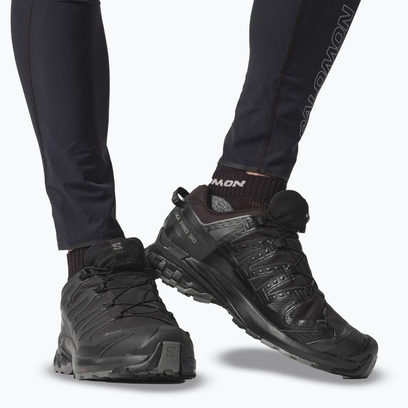 Buty do bieganie męskie Salomon XA Pro 3D V9 black/phantom/pewter 9