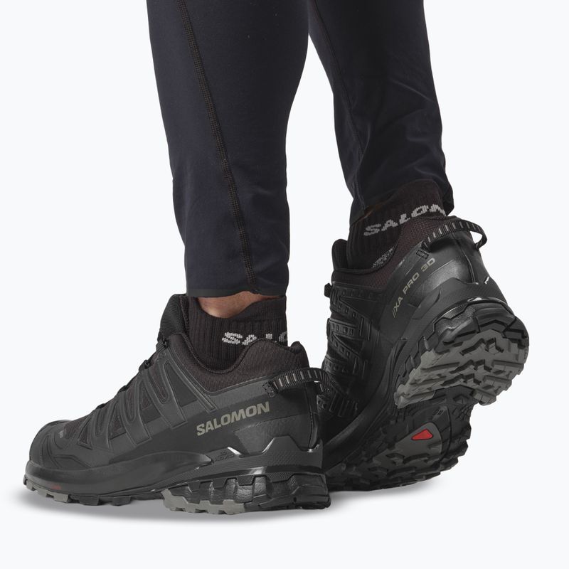 Buty do bieganie męskie Salomon XA Pro 3D V9 black/phantom/pewter 10