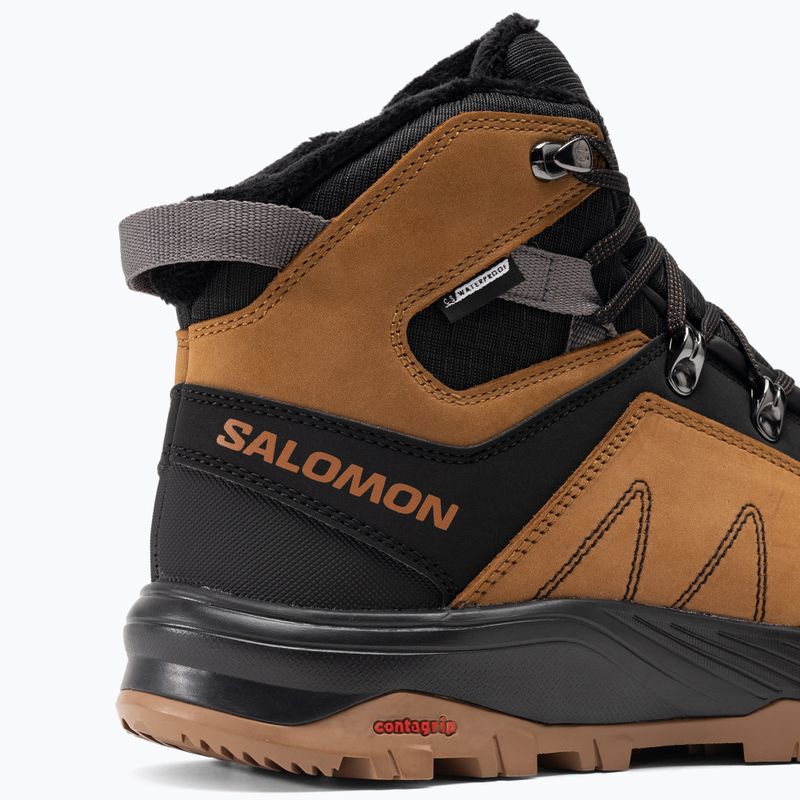 Buty zimowe męskie Salomon Outchill TS CSWP rubber/black/magnet 9