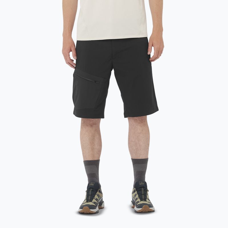 Spodenki trekkingowe męskie Salomon Outerpath Utility deep black