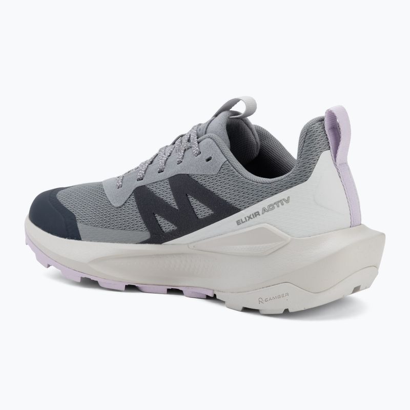 Buty turystyczne damskie Salomon Elixir Activ GTX shskin/glacier gray/opetal 3