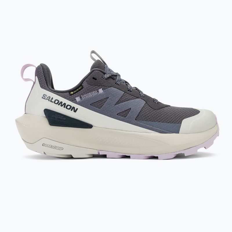 Buty turystyczne damskie Salomon Elixir Activ GTX india ink/glacier gray/orchid petal 2