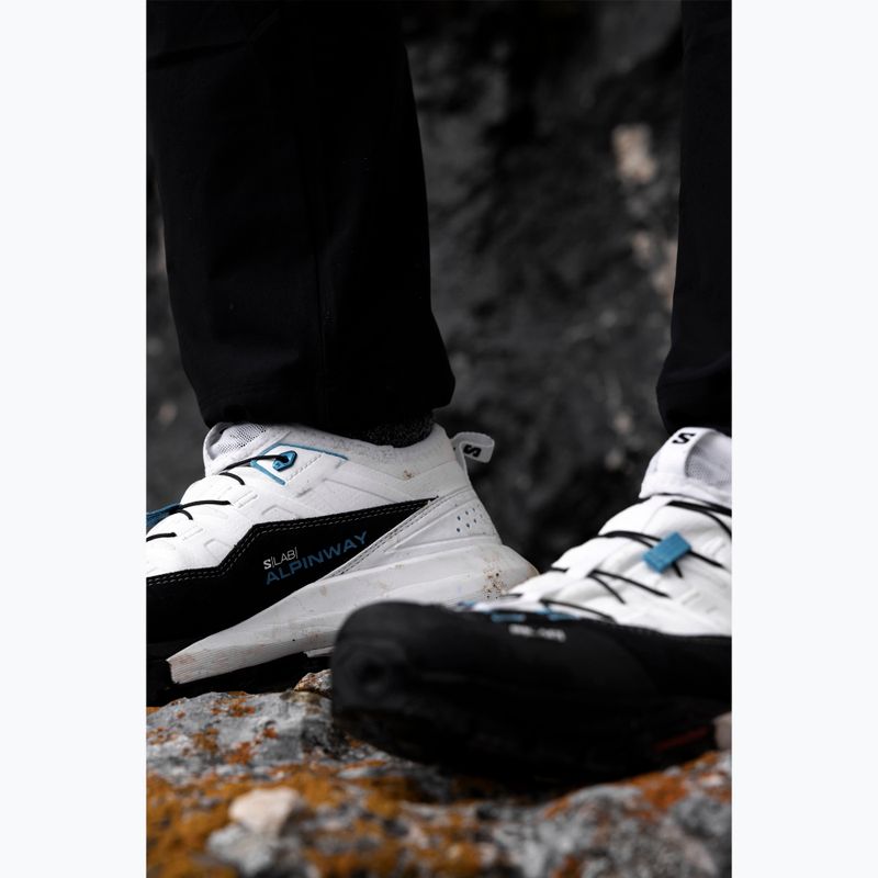 Buty turystyczne Salomon S/LAB Alpinway white/black/transcend blue 12