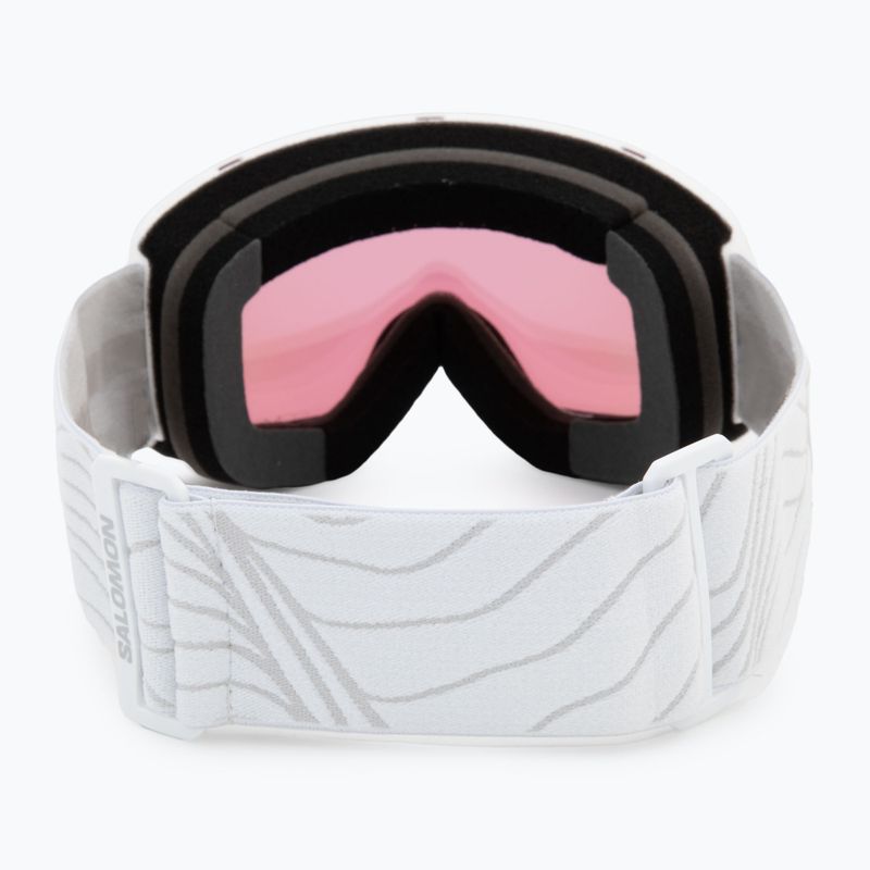 Gogle narciarskie Salomon Sentry Pro S Sigma white/silver pink 2
