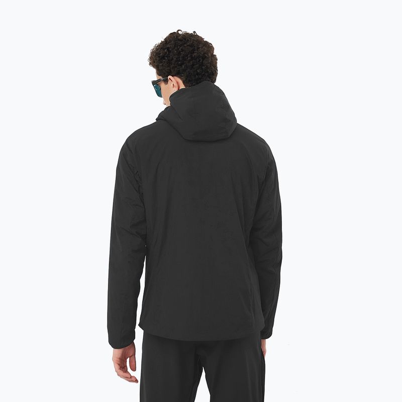 Kurtka ocieplana męska Salomon Mountain Flex deep black 2