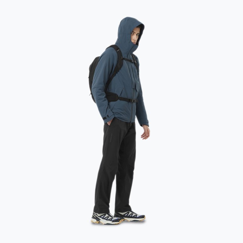 Kurtka przeciwdeszczowa męska Salomon Outerpath Pro midnight navy 2