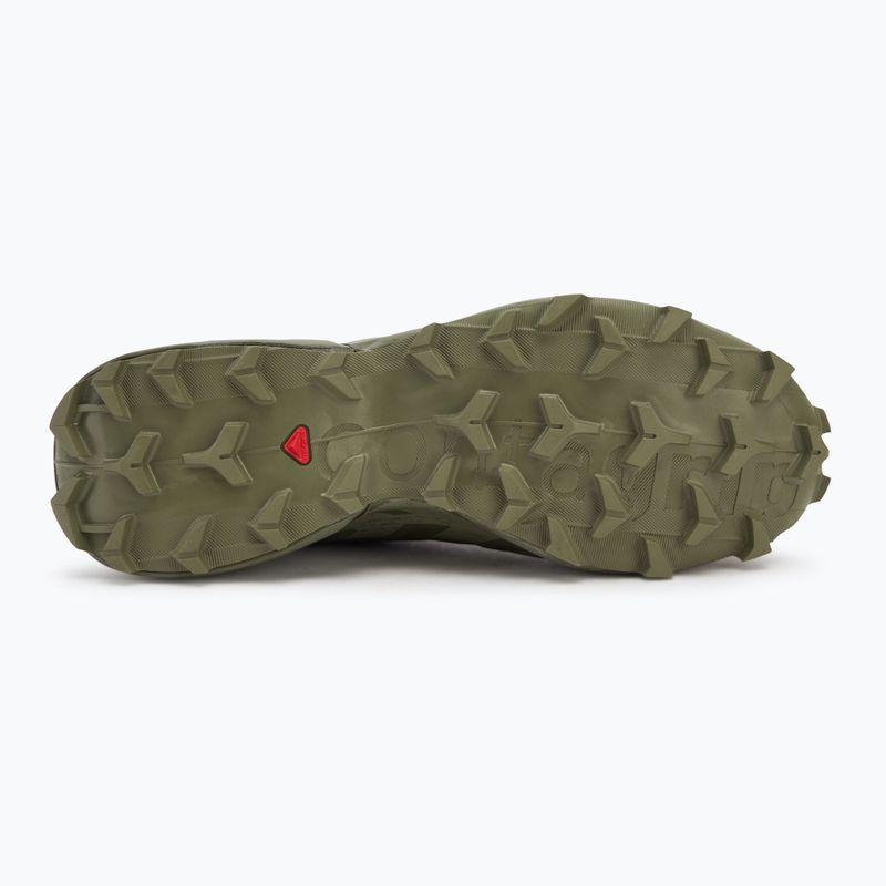Buty do biegania męskie Salomon Speedcross 6 GTX black/peat/deep lichen green 4