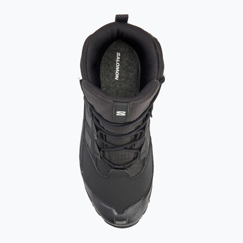 Buty trekkingowe męskie Salomon Crosstrak WP black/black/asphalt 5
