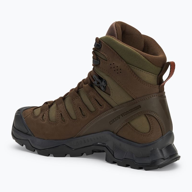 Buty turystyczne Salomon Quest Tracker GTX earth brown/green/black 3