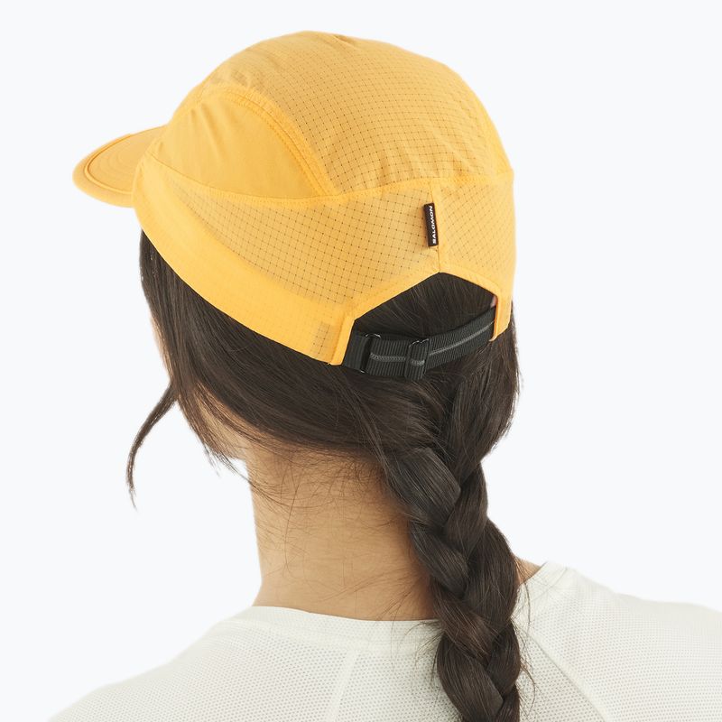 Czapka z daszkiem Salomon Sense Aero warm apricot 3
