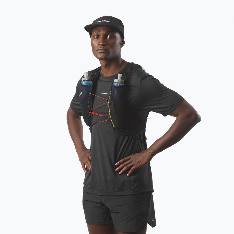 Kamizelka Salomon ADV SKIN 5 Race Flag Set black/white 6