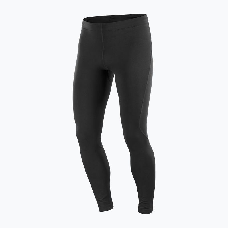 Legginsy do biegania męskie Salomon SHAKEout Core deep black 6