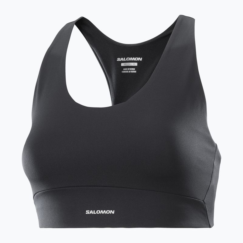 Biustonosz treningowy Salomon SHAKEout Core deep black 4