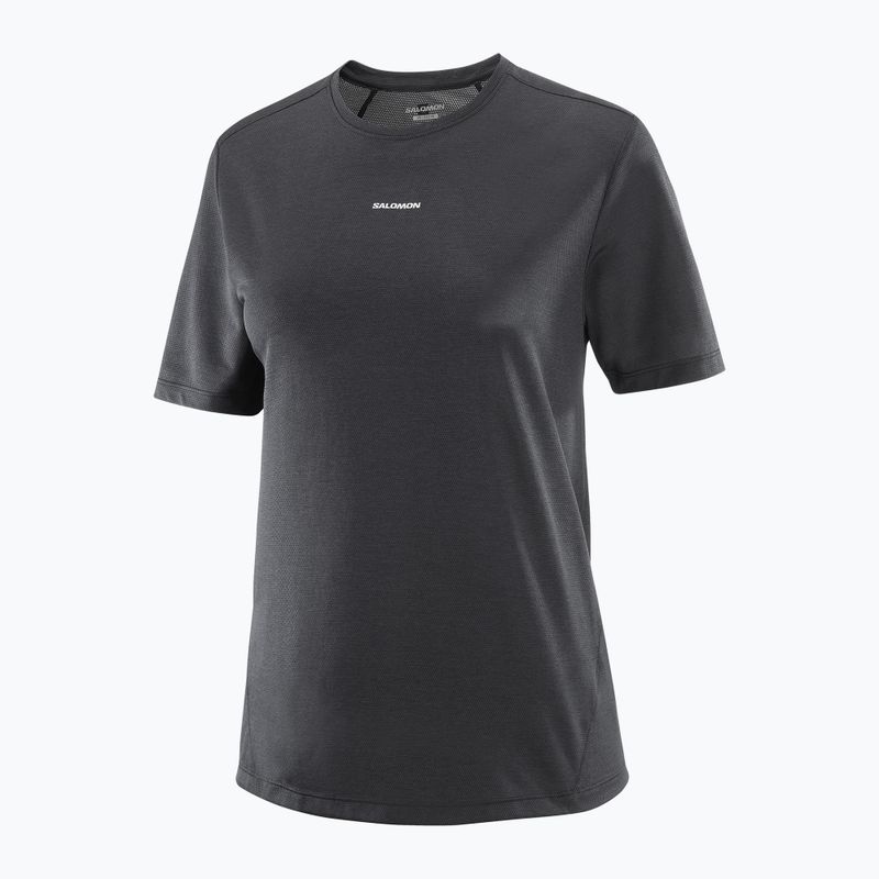 Koszulka do biegania damska Salomon SHAKEout Core deep black 4