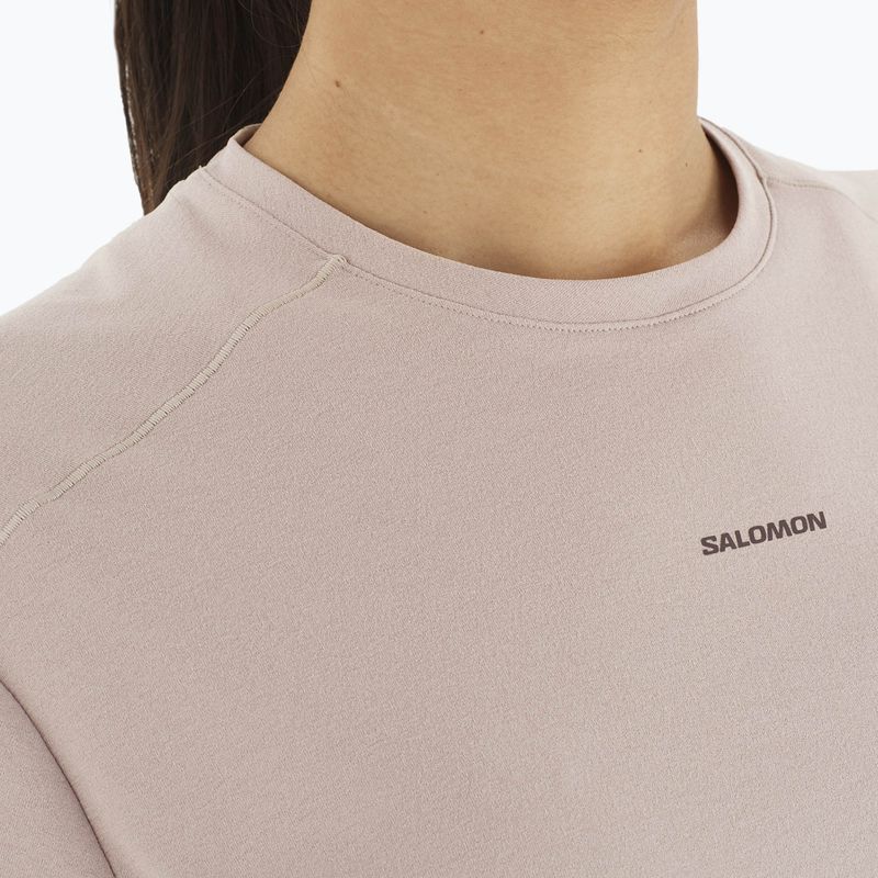 Koszulka damska Salomon Trackline Tee SS etherea 4