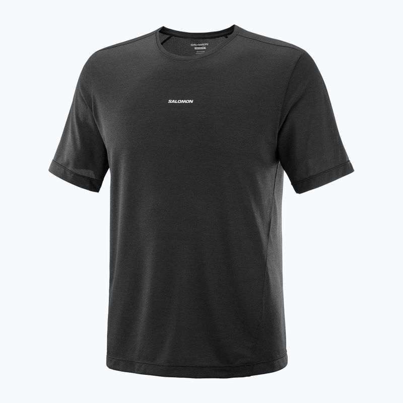 Koszulka do biegania męska Salomon SHAKEout Core deep black 4