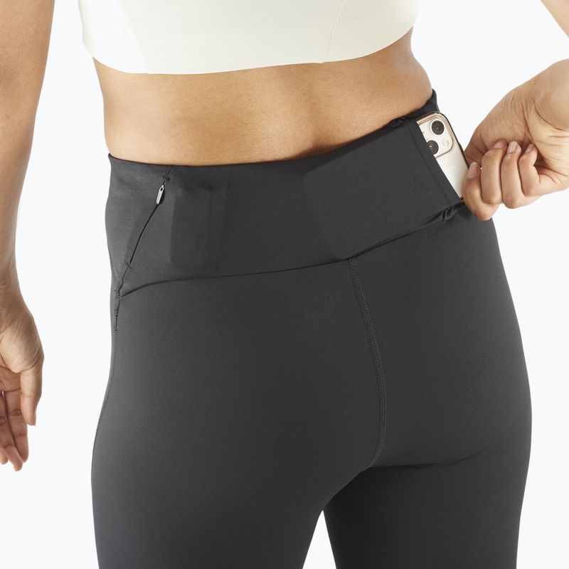Legginsy do biegania damskie Salomon SHAKEout Core 28" deep black 4