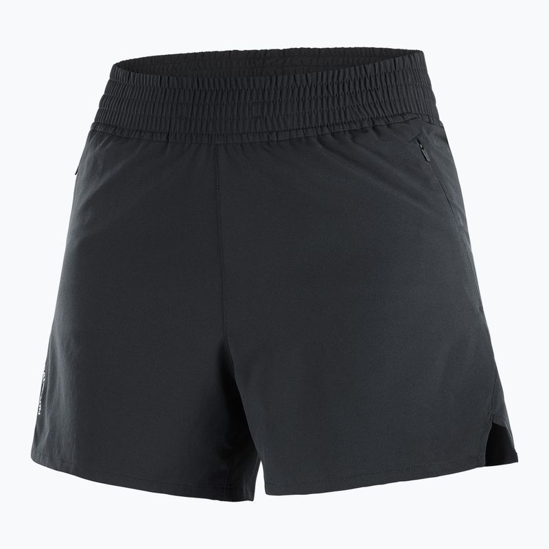 Spodenki do biegania damskie Salomon SHAKEout Core 4" deep black 6