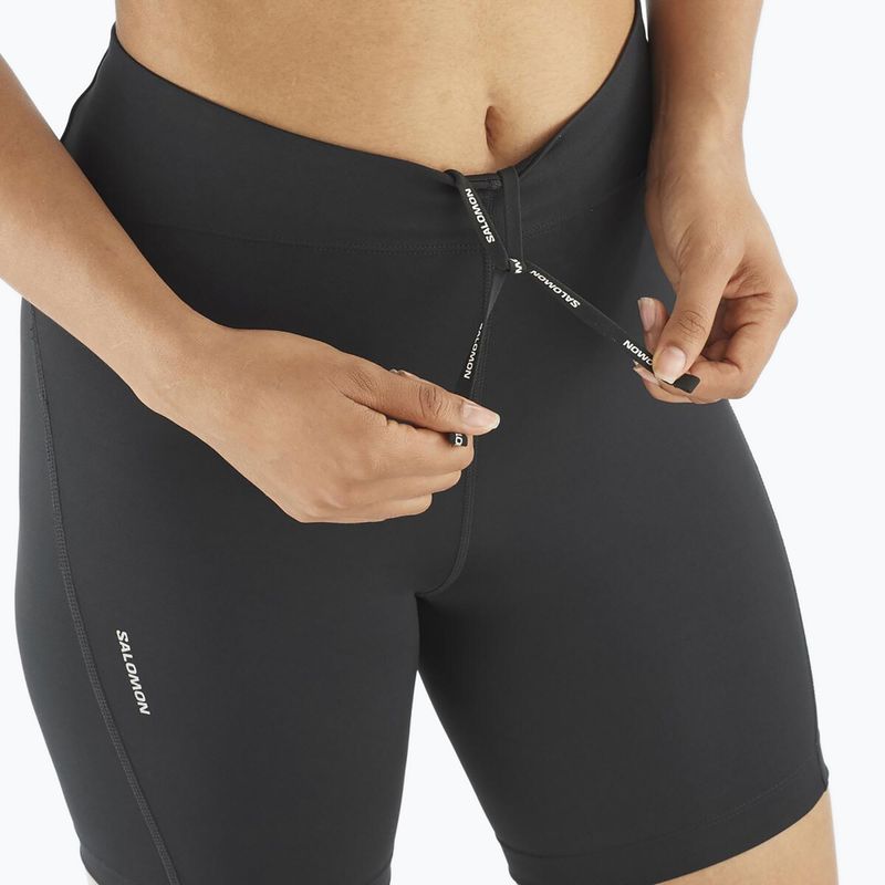 Spodenki do biegania damskie Salomon SHAKEout Core Tights 6" deep black 3
