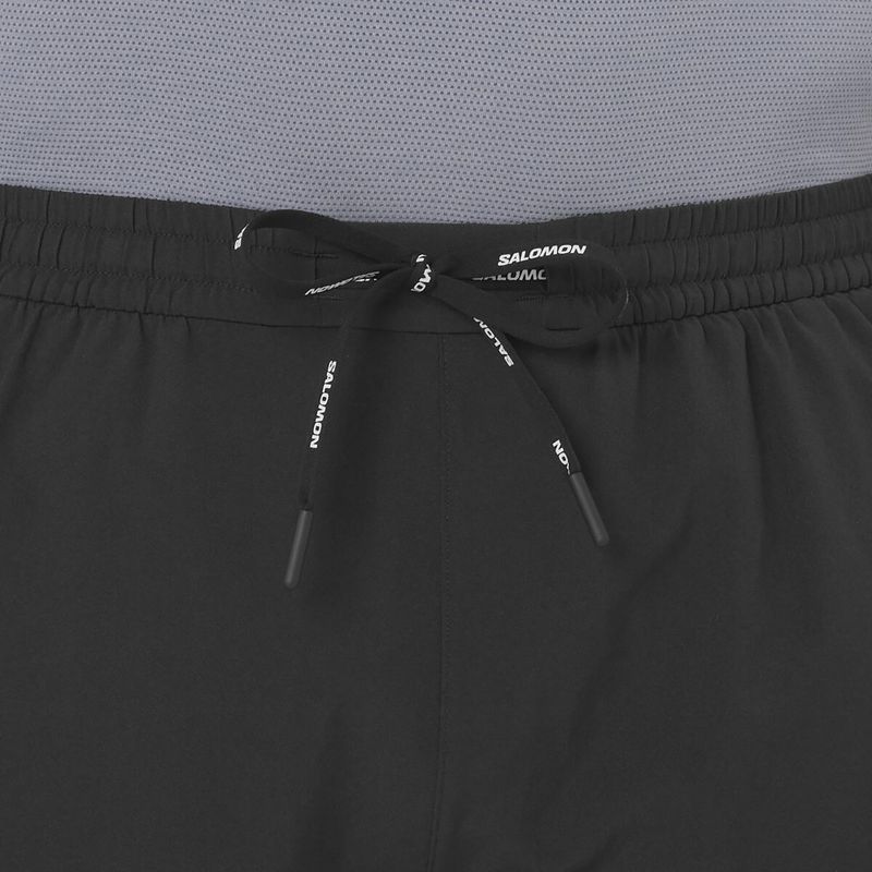 Spodenki do biegania męskie Salomon SHAKEout Easy 5" deep black 3