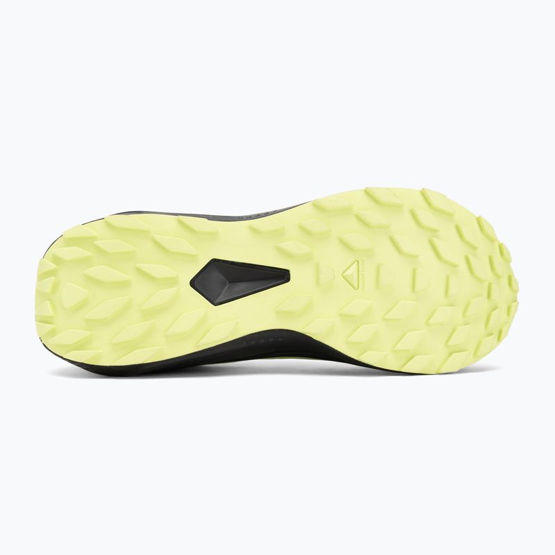 Buty do biegania męskie Salomon Alphaglide GTX black/alloy/sharp green 4