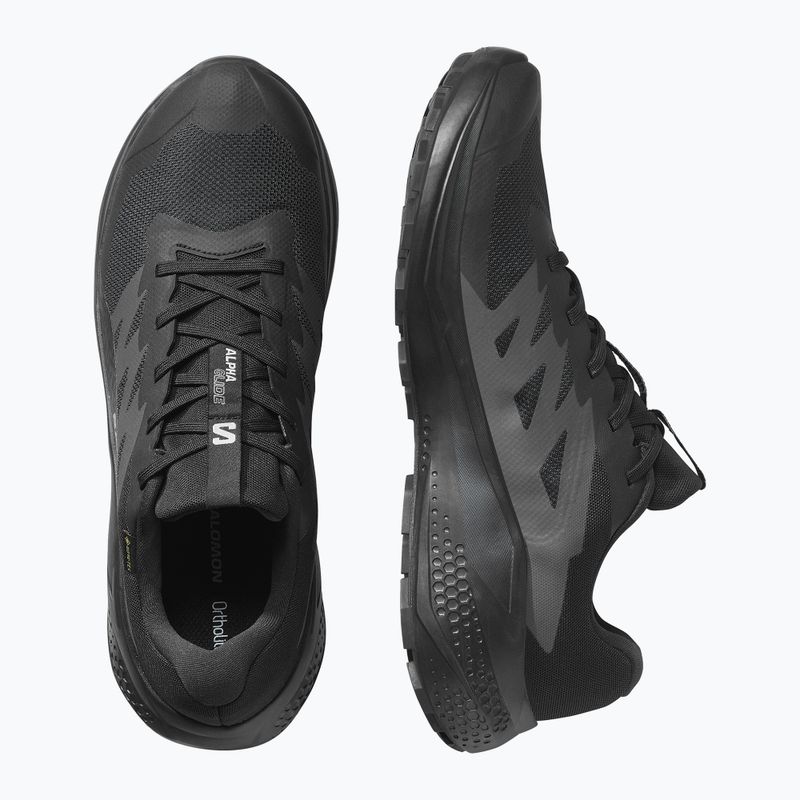 Buty do biegania męskie Salomon Alphaglide GTX black/asphalt/black 12