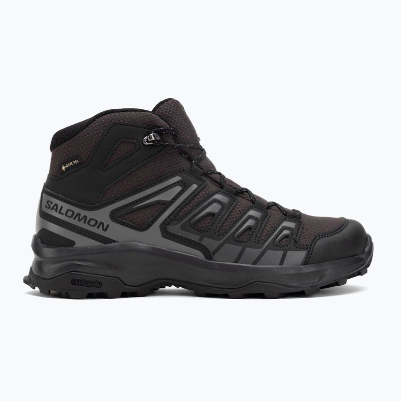 Buty trekkingowe męskie Salomon Extegra GTX Mid henna/run raisin/mahogany rose 2
