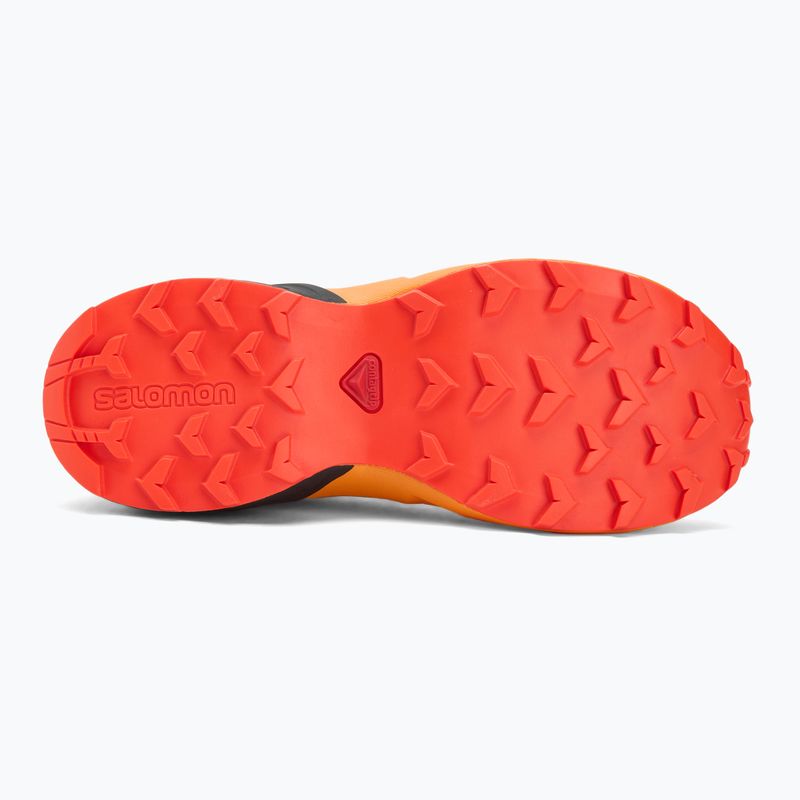 Buty trekkingowe dziecięce Salomon Speedcross black/cherry tomato/turmeric 4