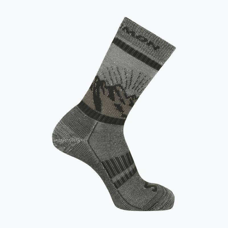 Skarpety Salomon Retro Wool aloe/martini olive
