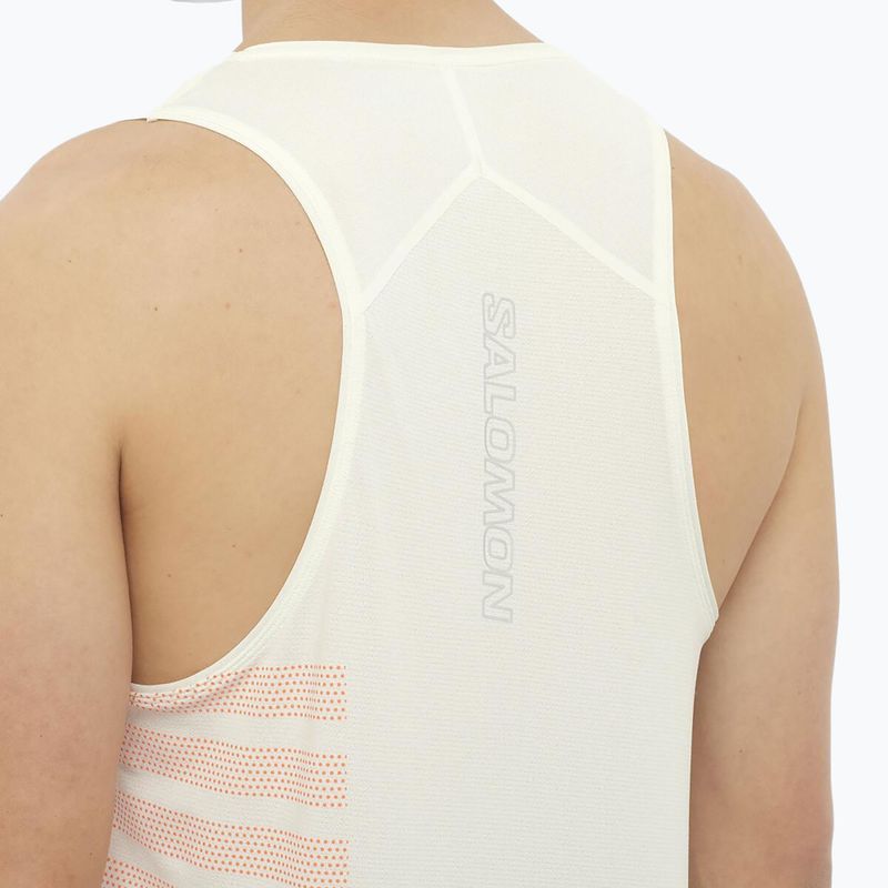 Koszulka do biegania męska Salomon Sense Aero Singlet GFX icicle 3