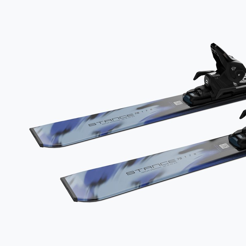 Narty zjazdowe Salomon Stance 76 + wiązania M10 GW blissful blue/black 7