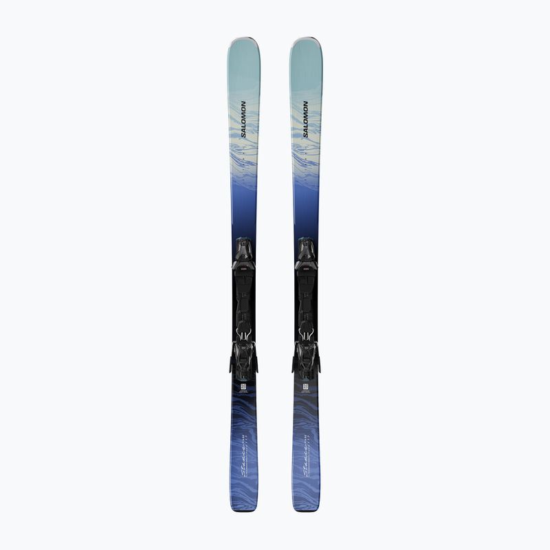Narty zjazdowe damskie Salomon Stance Pro W 82 + wiązania MI11 GW aruba blue/blue yonder
