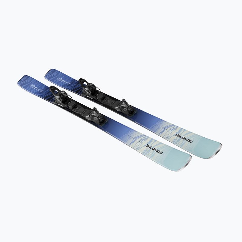 Narty zjazdowe damskie Salomon Stance Pro W 82 + wiązania MI11 GW aruba blue/blue yonder 4