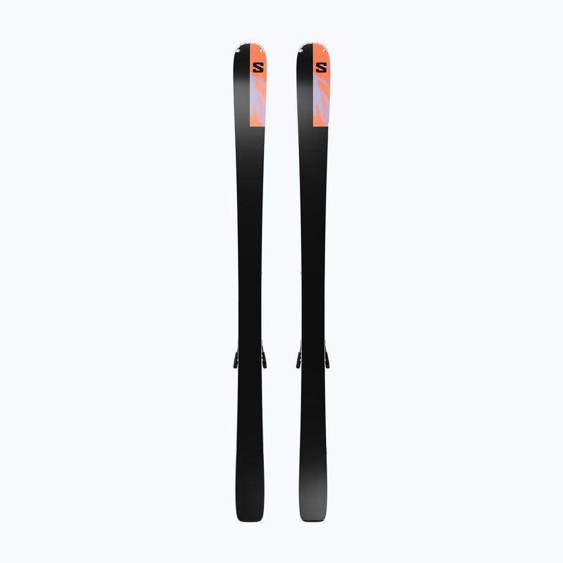 Narty zjazdowe Salomon Stance Pro 86 + wiązania MI12 GW violet tulip/nasturtium/black 2
