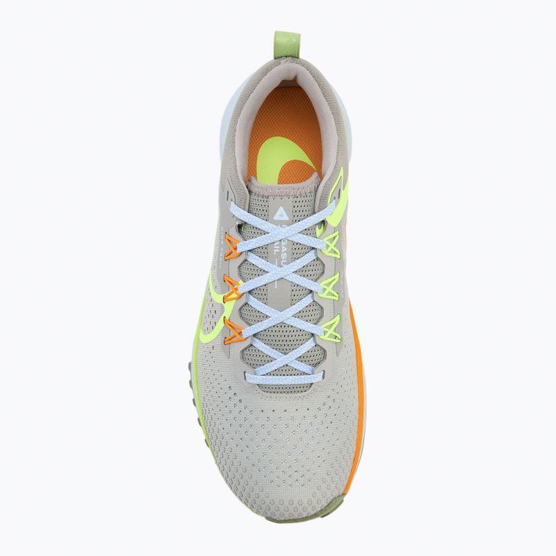 Buty do biegania męskie Nike Pegasus Trail 4 light iron ore/volt/cobblestone 5